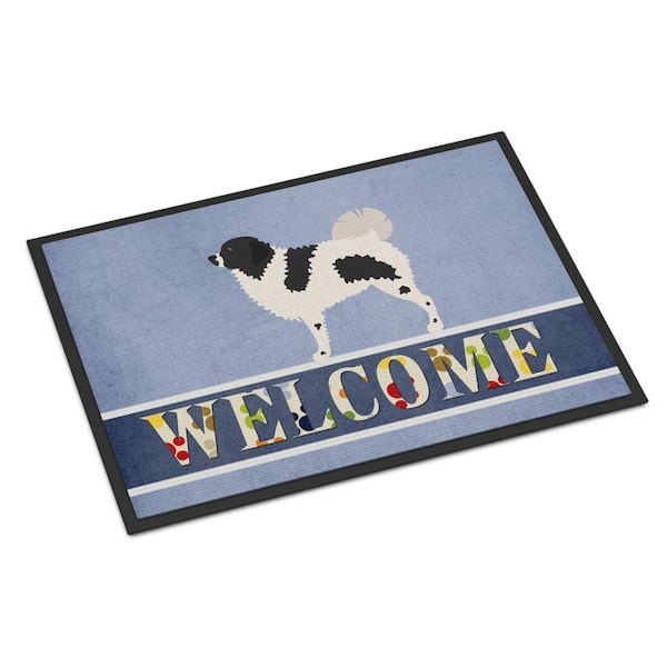 Carolines Treasures Wetterhoun Frisian Water Dog Indoor or Outdoor Mat - 18 x 27 in. BB8282MAT - main